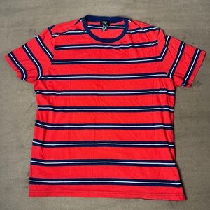 Forever 21 Red, White & Navy striped T-shirt.                    Size: L